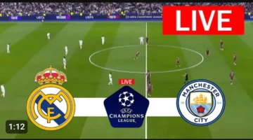 رابط مشاهدة مباراة Real Madrid VS Manchester City بث مباشر بأعلى جودة وبدون تقطيع الليلة.. تابع مجانا
